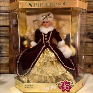 Mattel Happy Holidays 1996 Barbie Doll